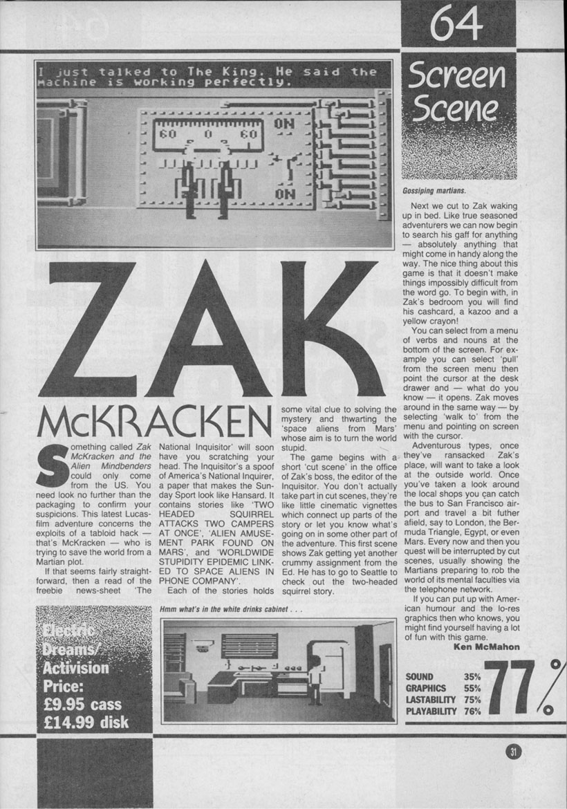 Zak review